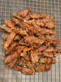Dehydrated Chicken Carrot Wraps: Healthy Dog Treats