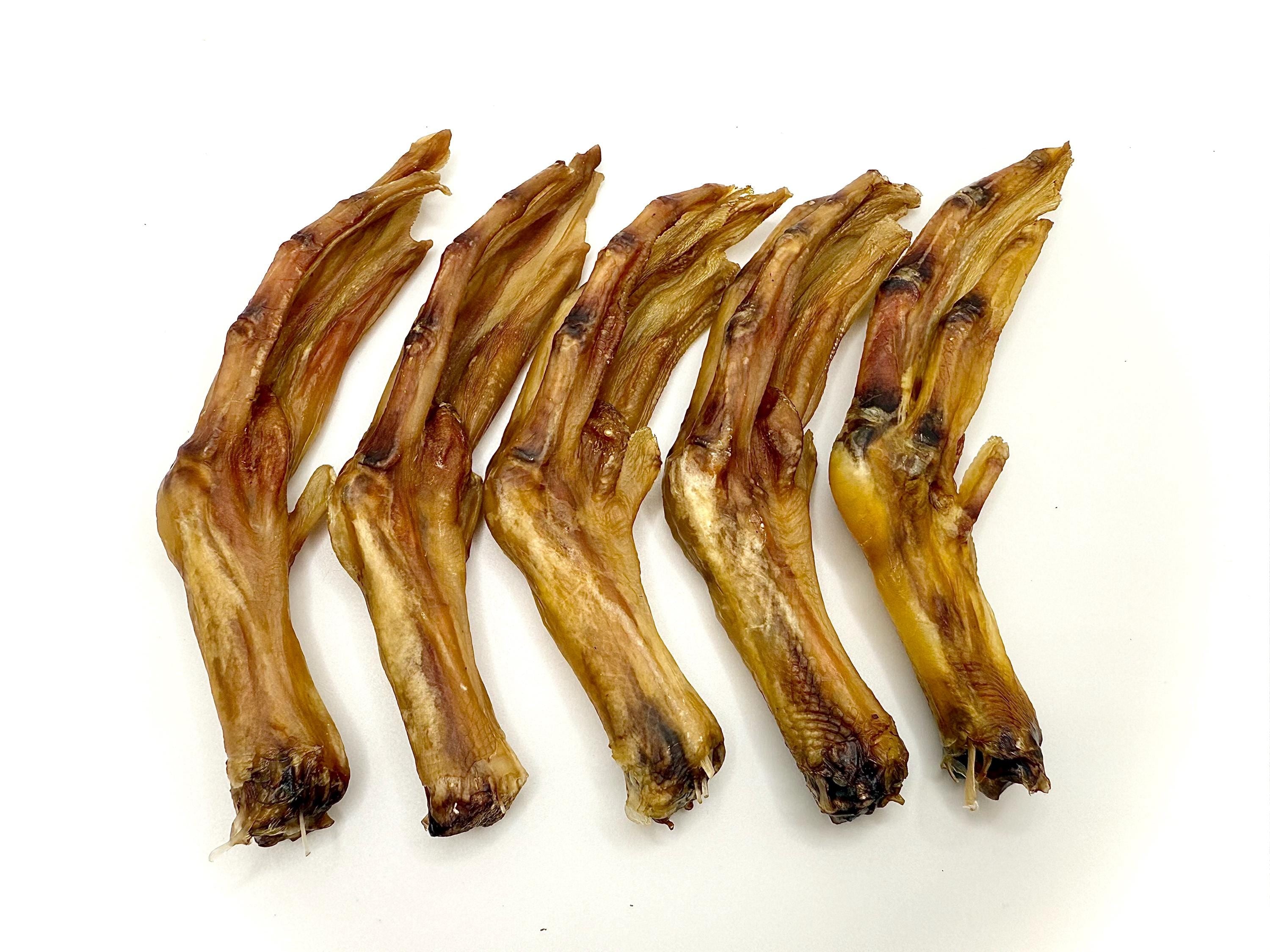 Dehydrated Duck Feet Dog Treats: Natural Dental Chews, High Protein