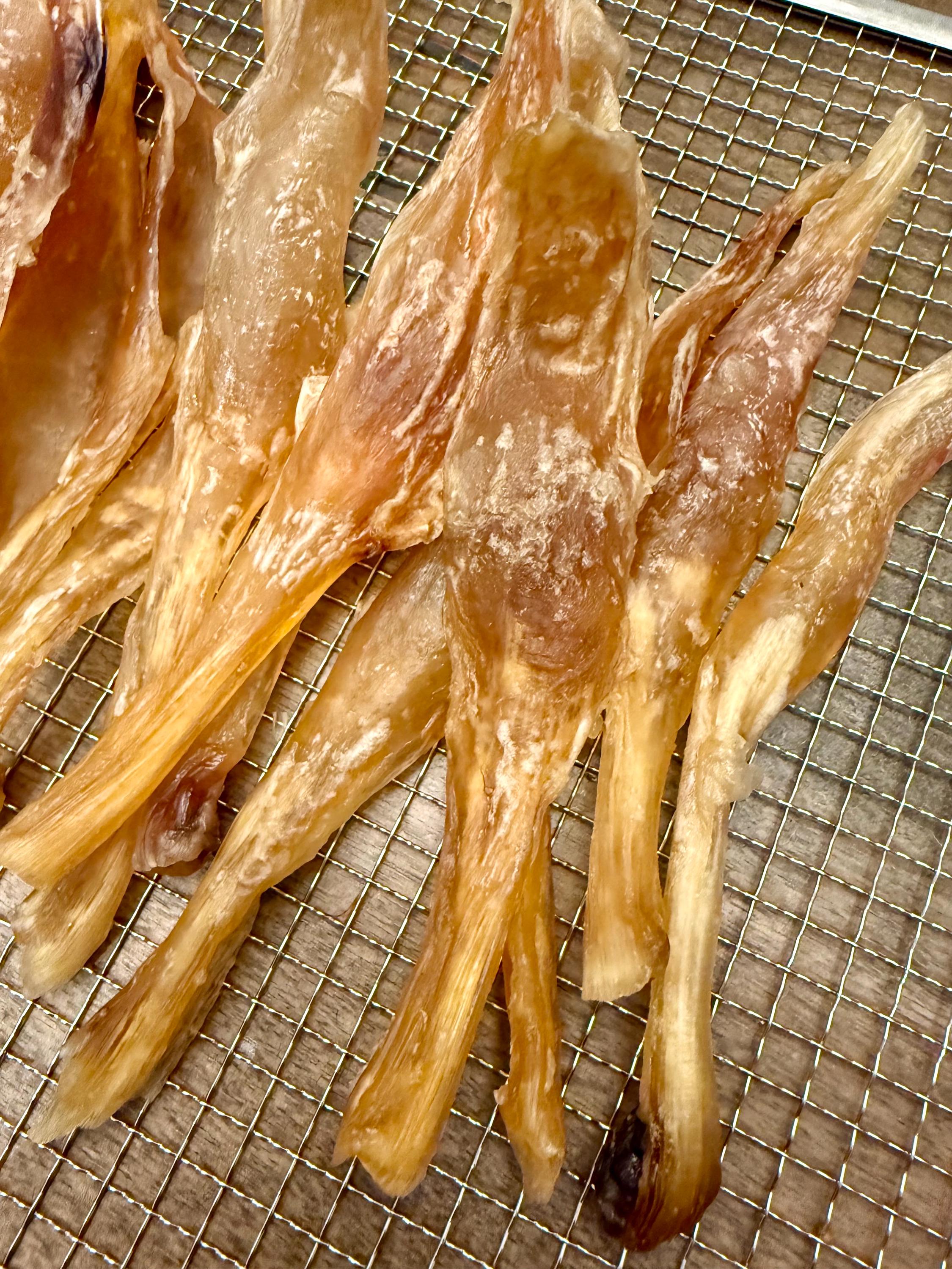 7-8” Dehydrated Beef Tendon Dog Treats - single ingredient, dog chew
